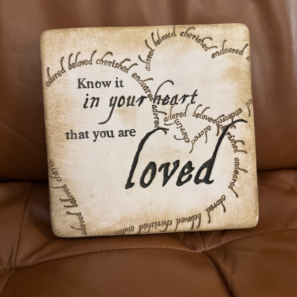 Wall Decor Plaque